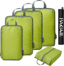 BAGAIL 6 Set 30D Ultralight Compression Packing Cubes Packing Organizer with Shoe Bag for Travel Accessories Luggage suitcase backpack Bagail STORAGE_BAG