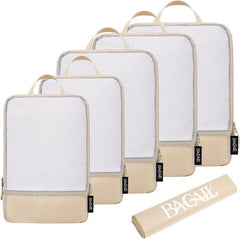 6 Set Ultralight 70D Compression Packing Cubes with Laundry Bag Bagail
