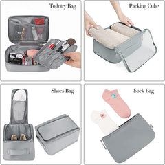 8 Set Packing Cubes Luggage Packing Organizers BAGAIL STORAGE_BAG
