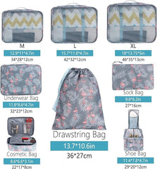 8 Set Packing Cubes Luggage Packing Organizers BAGAIL STORAGE_BAG