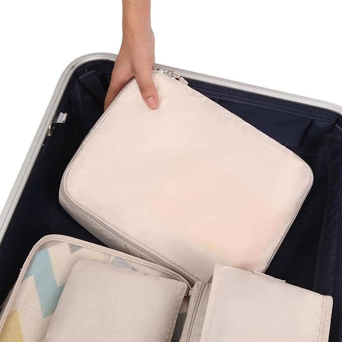 Packing Cube for Travel, Compression Bags Organizer for Luggage（XL size）