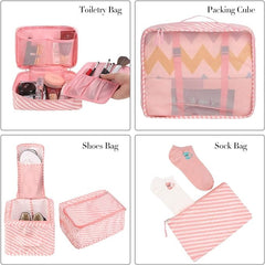 8 Set Packing Cubes Luggage Packing Organizers BAGAIL STORAGE_BAG