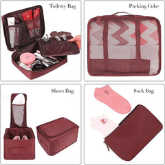 8 Set Packing Cubes Luggage Packing Organizers BAGAIL STORAGE_BAG