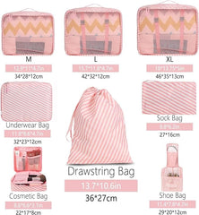 8 Set Packing Cubes Luggage Packing Organizers BAGAIL STORAGE_BAG