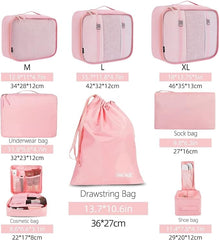 8 Set Packing Cubes Luggage Packing Organizers BAGAIL STORAGE_BAG