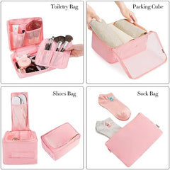 8 Set Packing Cubes Luggage Packing Organizers BAGAIL STORAGE_BAG