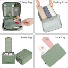 8 Set Packing Cubes Luggage Packing Organizers BAGAIL STORAGE_BAG