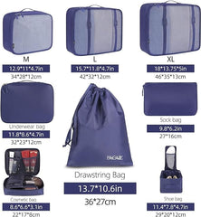 8 Set Packing Cubes Luggage Packing Organizers BAGAIL STORAGE_BAG