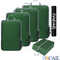 BAGAIL 6 Set  30D Ultralight Compression Packing Cubes Packing Organizer with Shoe Bag for Travel Accessories Luggage suitcase backpack Bagail STORAGE_BAG