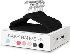 Bagail Children's Clothes Hangers Kids Non-Slip Hangers Baby Hangers Infant/Toddler Hangers BAGAIL CLOTHES_HANGER