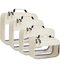 BAGAIL Clear Packing Cubes Packing Organizer for Travel Accessories Luggage suitcase Bagail Beige-4Set