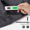 BAGAIL Digital Luggage Scale, Hanging Baggage Scale with Backlit LCD Display, Travel Weight Scale, Portable Suitcase Weighing Scale with Hook, 110 Lb Capacity, Battery Included-Silver with Temperature Bagail WEIGH_SCALE