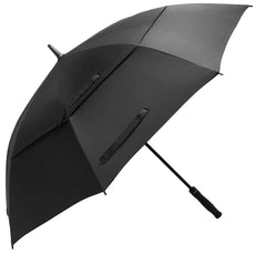 BAGAIL Golf Umbrella 68/62/58 Inch Large Oversize Double Canopy Vented Automatic Open Stick Umbrellas for Men and Women(Black,68 inch) BAGAIL UMBRELLA Black / 68 in