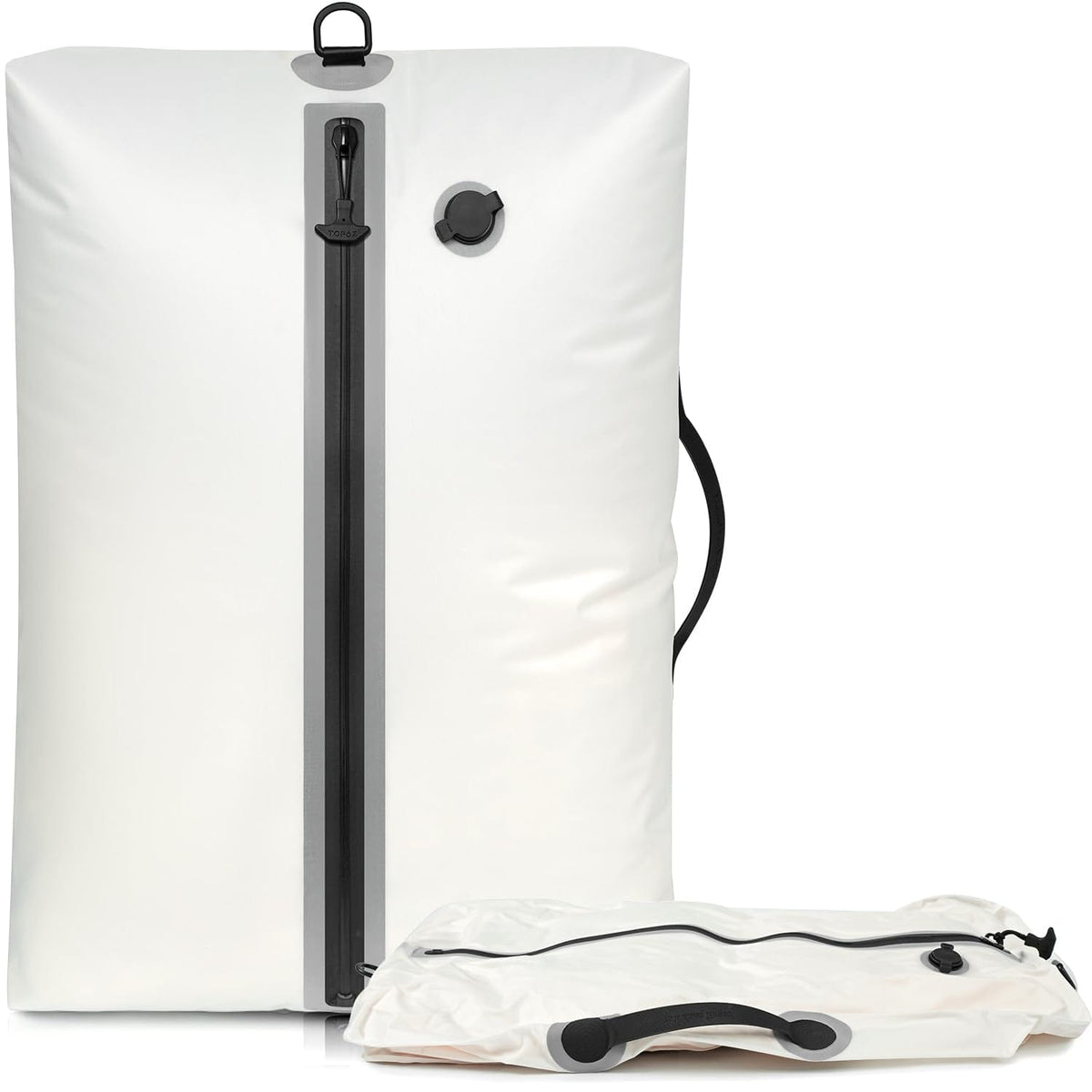 BAGAIL TPU Vacuum Bag for Travel, Reusable Compression Bag with IPX8 Waterproof Zipper, Save Space for Suitcase, Backpack and Carry on (Beige, ExtraLarge, No Pump) BAGAIL STORAGE_BAG BEIGE / ExtraLarge - No Pump