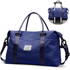 BAGAIL Travel Duffel Bag, Weekender Bags for Women, Overnight Gym Carry On Tote Bag with Wet Pocket, Hospital Mom Bag for Labor and Delivery - Extra Large Set, Beige Diyouth DUFFEL_BAG Navy Blue / Travel Bag