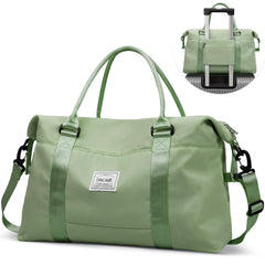 BAGAIL Travel Duffel Bag, Weekender Bags for Women, Overnight Gym Carry On Tote Bag with Wet Pocket, Hospital Mom Bag for Labor and Delivery - Extra Large Set, Beige Diyouth DUFFEL_BAG Olive Green / Travel Bag