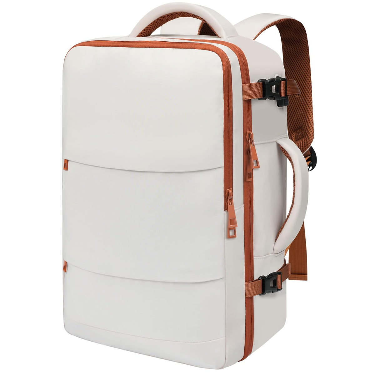 BAGAIL Travel Laptop Backpack, Carry on with USB Port, Luggage Bag for Holiday-Beige BAGAIL BACKPACK Beige / Large / Fashion