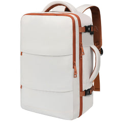 BAGAIL Travel Laptop Backpack, Carry on with USB Port, Luggage Bag for Holiday-Beige BAGAIL BACKPACK Beige / Large / Fashion