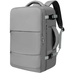 BAGAIL Travel Laptop Backpack, Carry on with USB Port, Luggage Bag for Holiday-Beige BAGAIL BACKPACK Grey / Large / Fashion