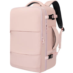 BAGAIL Travel Laptop Backpack, Carry on with USB Port, Luggage Bag for Holiday-Beige BAGAIL BACKPACK Pink / Large / Fashion