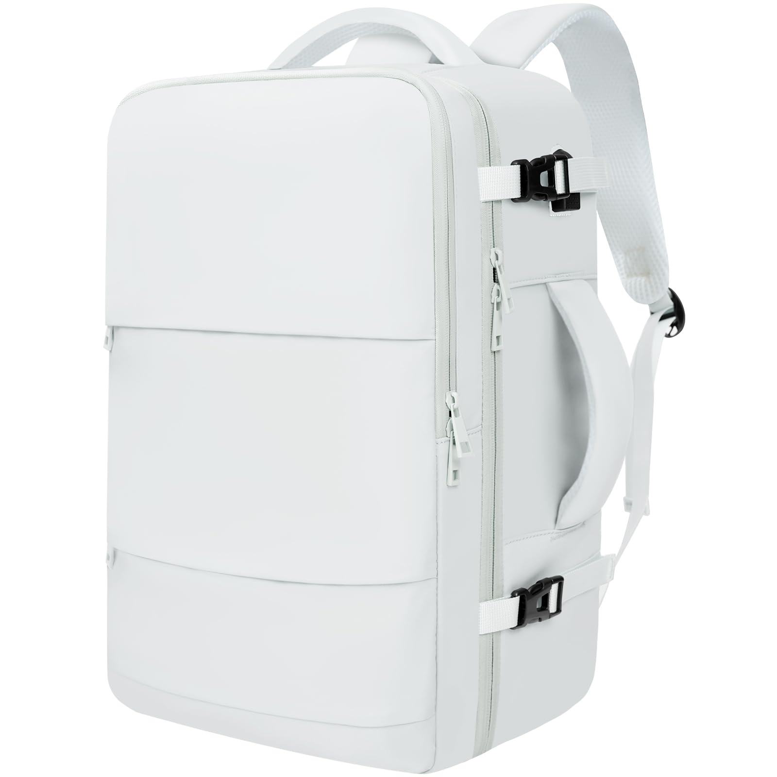 BAGAIL Travel Laptop Backpack, Carry on with USB Port, Luggage Bag for Holiday-Beige BAGAIL BACKPACK White / Large / Fashion