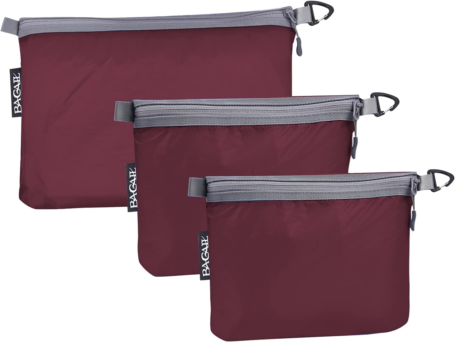 Ultralight Zipper Pouch Travel Packing Bags for Toiletries Document Bagail