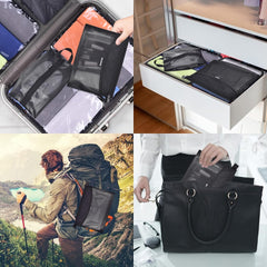 Bagail Ultralight Zipper Pouch Travel Packing Bags for Toiletries, Document, Electronics BAGAIL COSMETIC_CASE