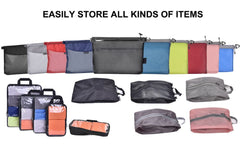 Bagail Ultralight Zipper Pouch Travel Packing Bags for Toiletries, Document, Electronics BAGAIL COSMETIC_CASE