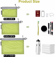 Bagail Ultralight Zipper Pouch Travel Packing Bags for Toiletries, Document, Electronics BAGAIL COSMETIC_CASE