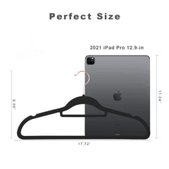 BAGAIL Velvet Hangers 50 Pack, Non Slip 360 Degree Swivel Hook Strong and Durable Clothes Hangers for Coats, Suit, Shirt Dress, Pants & Dress Clothes(Black, 50 Pack) BAGAIL CLOTHES_HANGER
