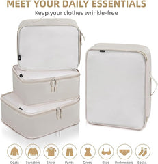 Packing Cubes Various Sizes Packing Organizer (4 Set ) Bagail