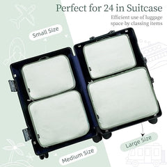 Packing Cubes Various Sizes Packing Organizer (4 Set ) Bagail