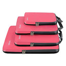 BAGAIL 4 Set/5 Set/6 Set Compression Packing Cubes Travel Expandable Packing Organizers BAGAIL STORAGE_BAG Coral