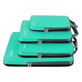 BAGAIL 4 Set/5 Set/6 Set Compression Packing Cubes Travel Expandable Packing Organizers BAGAIL STORAGE_BAG Turquoise