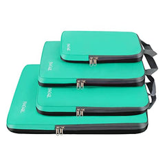 BAGAIL 4 Set/5 Set/6 Set Compression Packing Cubes Travel Expandable Packing Organizers BAGAIL STORAGE_BAG Turquoise