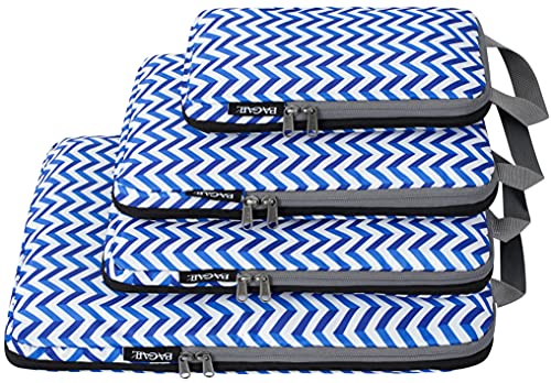 Compression Packing Cubes Travel Expandable Packing Organizers（4 Set） –  Bagail