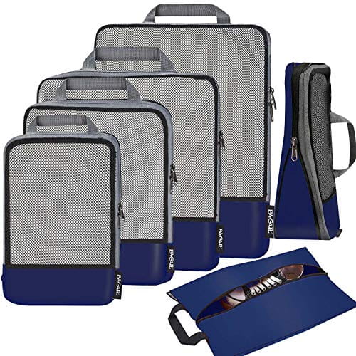 Compression Packing Cubes Travel Expandable Packing Organizers（4 Set） –  Bagail