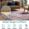 BAGAIL Basics Non Slip Rug Pad Gripper 8 x 10 Feet Extra Thick Carpet Pads for Area Rugs and Hardwood Floors, Keep Your Rugs Safe and in Place BAGAIL BASICS